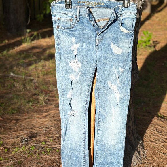 American Eagle Outfitters 32" Blue Jeans - Picture 1 of 5
